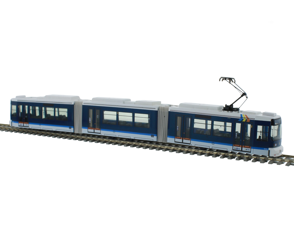 Adtranz Straßenbahn 1:87 H0<p> Gt6 Varainten<p>

Abmessungen der Modelle:
Breite: 2,8 cm, Höhe: 4 cm,
Länge: Gt 4 21 cm, Gt 6 31 cm